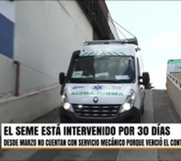 SEME sólo tiene 12 ambulancias para Asunción y área central - Paraguay.com