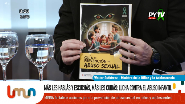 Ministerio de la Niñez busca llegar a todos los departamentos con guía de prevención del abuso - .::Agencia IP::.