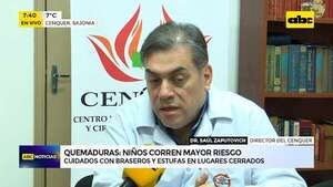 Incendios en invierno: piden cuidado con braseros o calefactores - ABC Noticias - ABC Color
