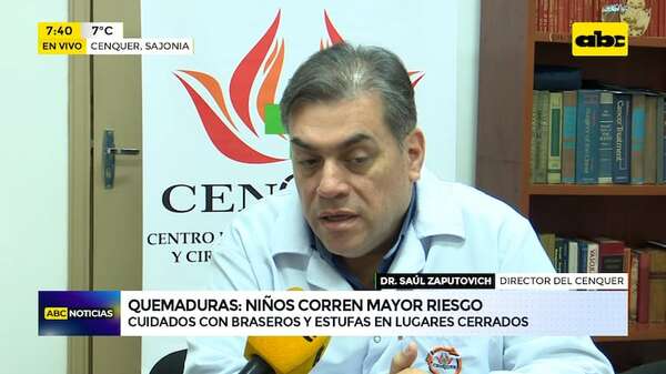 Incendios en invierno: piden cuidado con braseros o calefactores - ABC Noticias - ABC Color