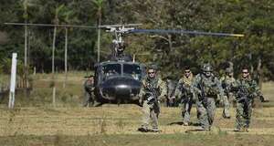 Militarización del Sur: Peña autorizó presencia de FF.AA. en tres departamentos más - Policiales - ABC Color