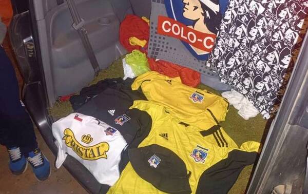 ¡Se enciende la Libertadores! Hinchas de Cerro robaron casacas de Colo Colo