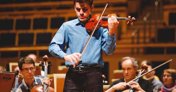 La Nación / Guido Sant’Anna, el prodigio latinoamericano del violín brillará en Asunción