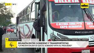 Crisis del transporte: Cetrapam pide transferir subsidio al pasajero  - ABC Noticias - ABC Color