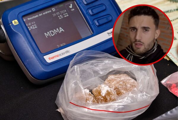 "Narcoinfluencer" detenido: el valor de droga incautada ronda los G. 25 millones - Megacadena - Diario Digital