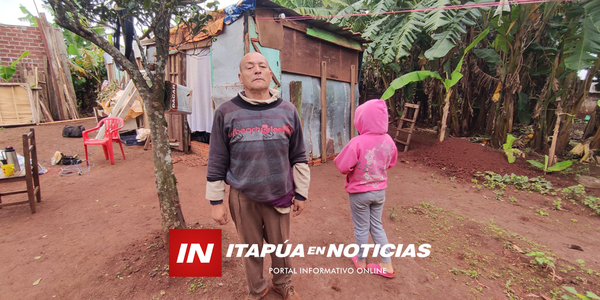 HOMBRE PIDE AYUDA A LA COMUNIDAD PARA DARLE UNA VIVIENDA DIGNA A SUS HIJAS - Itapúa Noticias