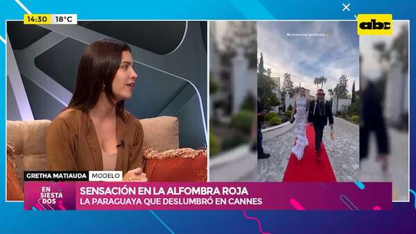 Video: la Miss paraguaya que deslumbró en el Festival de Cannes - Ensiestados - ABC Color