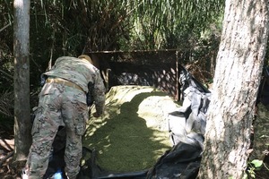 Agentes de la Senad y Federales brasileros en operación conjunta contra el narcotráfico en Amambay - Oasis FM 94.3