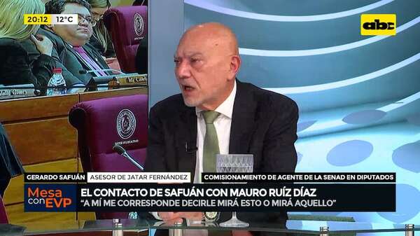 Comisionamiento de Mauro Ruíz: ‘’A mí Jatar me mando a la mierda cuando saltó el tema’' - Mesa de Periodistas - ABC Color