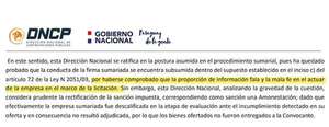 DNCP comprobó que la firma de extitulares de ANDE presentó documentos falsos y hubo mala fe - Economía - ABC Color