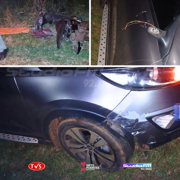 ACCIDENTE VEHICULAR EN LA PAZ DEJA A PERSONA HERIDA Y CON DAÑOS MATERIALES - TVS