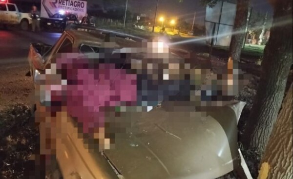 Violento choque entre tractocamión y camioneta dejó un herido