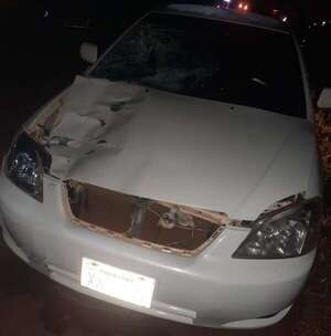Peatón murió atropellado por un automóvil - ABC en el Este - ABC Color