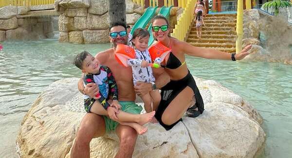 ¡Mirá las fotos de las vacaciones de Maga Páez y familia en Punta Cana! - Gente - ABC Color