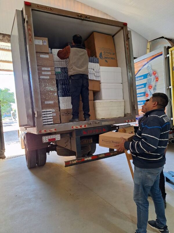 Hospital de Concepción recibe insumos, descartables y medicamentos por Gs. 1.600 millones - .::Agencia IP::.