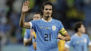 Edinson Cavani se retira de la selección de Uruguay