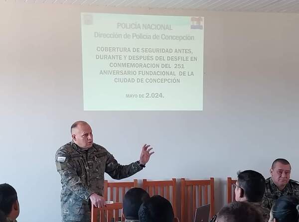 Estricto Operativo de Seguridad para el Desfile del 31 de Mayo en Concepción