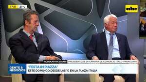 “Festa in Piazza”: este domingo desde las 10 en la Plaza Italia  - Gente & Negocios - ABC Color