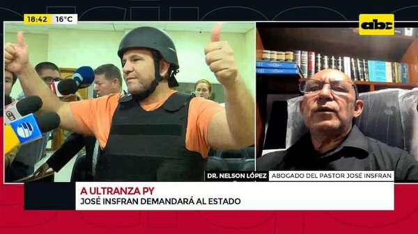 Video: José Insfrán prepara demanda contra el Estado en busca de indemnización - ABC Noticias - ABC Color
