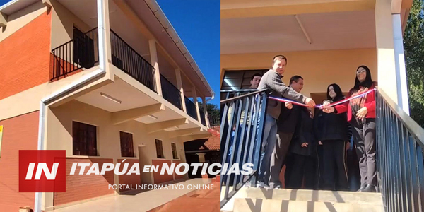 SE REALIZÓ INAUGURACIÓN DE NUEVAS AULAS EN EL COLEGIO PARAGUAYO GERMANA DE HOHENAU - Itapúa Noticias
