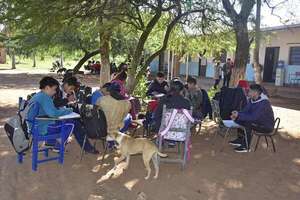 MEC: niños sienten crudo abandono del Gobierno en escuela de Chaco´i - Nacionales - ABC Color