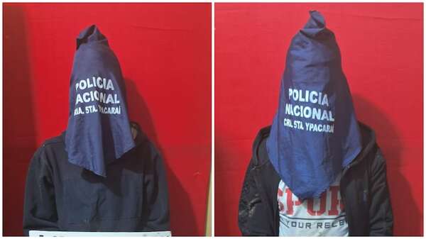 Ypacaraí: caen dos presuntos asaltantes de conductores de Bolt - Policiales - ABC Color