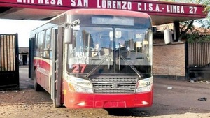 Choferes de la línea 27 no circularán por salarios impagos - Noticias Paraguay