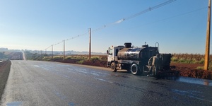 Construcción de camino de todo tiempo hacia Puerto Indio con sostenido avance - La Clave