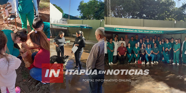 EXITOSA JORNADA DE CASTRACIÓN SE REALIZÓ EN SAN JUAN DEL PARANÁ - Itapúa Noticias