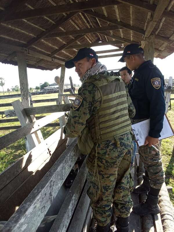 Arroyos y Esteros: allanaron estancia donde presuntamente los trabajadores se dedican al cuatrerismo - Policiales - ABC Color