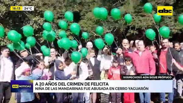 A 20 años del crimen de Felicita: niña de las mandarinas que fue abusada en Cerro Yaguarón - ABC Noticias - ABC Color