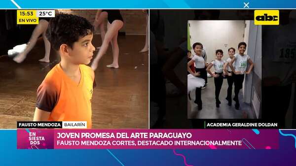Fausto Mendoza: joven promesa del arte paraguayo - Ensiestados - ABC Color