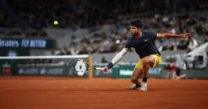 La sonrisa de Alcaraz, la serenidad de Sinner y el enfado de Rublev, cara y cruz en Roland Garros - Tenis - ABC Color