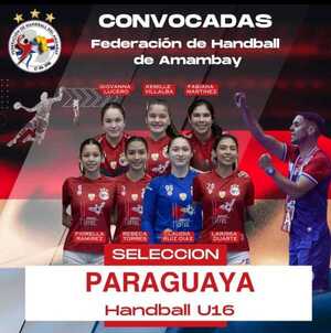 Siete pedrojuaninas son convocadas a la selección paraguaya sub 16 de handball - Radio Imperio 106.7 FM