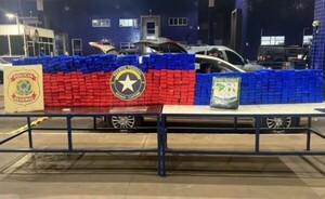 Detienen a un paraguayo con más de 400 kilos de marihuana en Foz