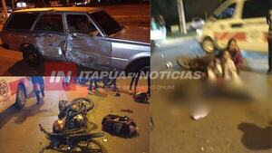 CONDUCTOR ALCOHOLIZADO PROTAGONIZÓ COLISIÓN EN ENCARNACIÓN - Itapúa Noticias