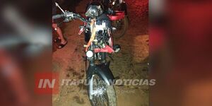 MOTOCICLISTA ARROLLÓ A DOS NIÑAS EN EL BARRIO ITA PASO - Itapúa Noticias