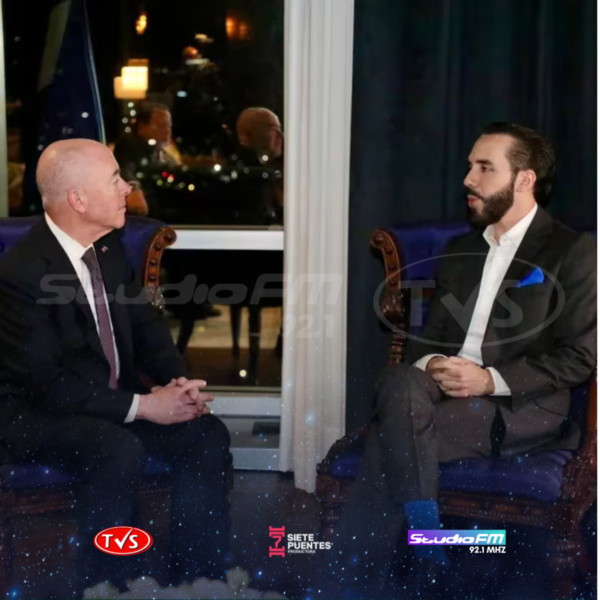 ESTADOS UNIDOS RENUEVA SU COMPROMISO CON EL DESARROLLO DE EL SALVADOR BAJO LA ADMINISTRACIÓN DE NAYIB BUKELE. - TVS