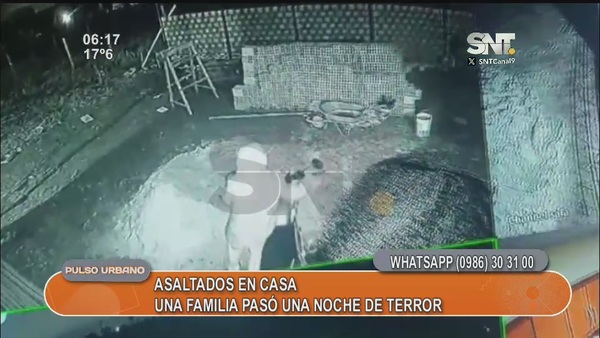 Robo de casa en Presidente Franco - SNT