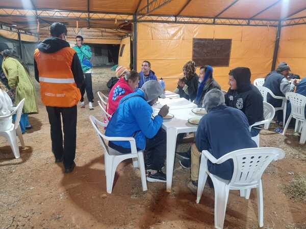 Operativo Jaho’i: asistencia solidaria ante las bajas temperaturas