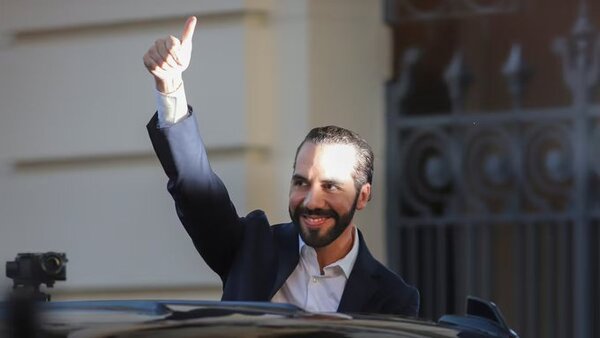 El Salvador se paraliza para asistir a la investidura de Bukele