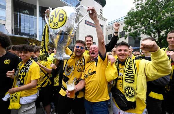La formación del Dortmund para enfrentar hoy a Real Madrid - Fútbol Internacional - ABC Color