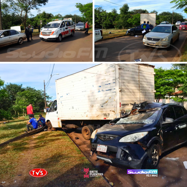CONDUCTOR EBRIO INVOLUCRADO EN ACCIDENTE DE TRÁNSITO EN ENCARNACIÓN - TVS