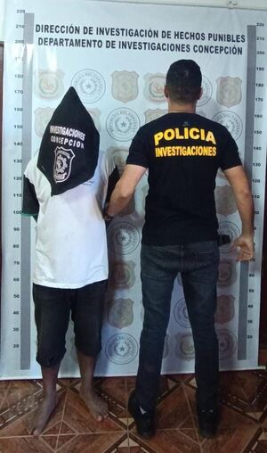Aprehenden a un hombre y recuperan motocicleta robada en Concepción
