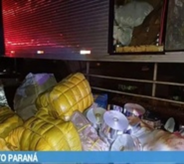 Piratas del asfalto roban camión con mercaderías en Hernandarias - Paraguay.com