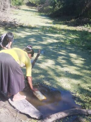 Familias Nativas de Santa Eliza, Chaco, Reclaman Agua para el Consumo