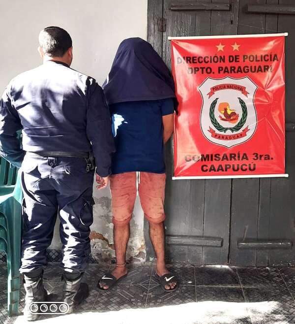 Detienen a un joven quien habría abusado de su sobrina de 10 años en Caapucú - Nacionales - ABC Color