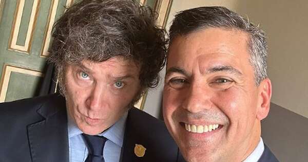 La Nación / Santiago Peña y Javier Milei coinciden en El Salvador para la asunción de Nayib Bukele