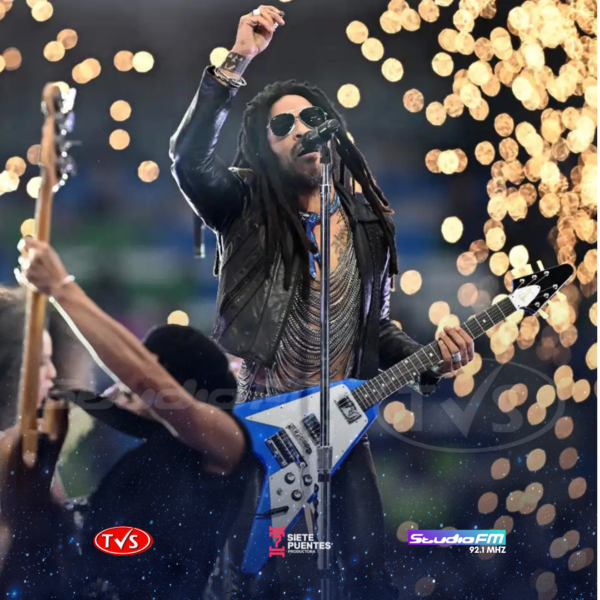 LENNY KRAVITZ EN SHOW DE APERTURA FINAL CHAMPIONS LEAGUE 2024 - TVS