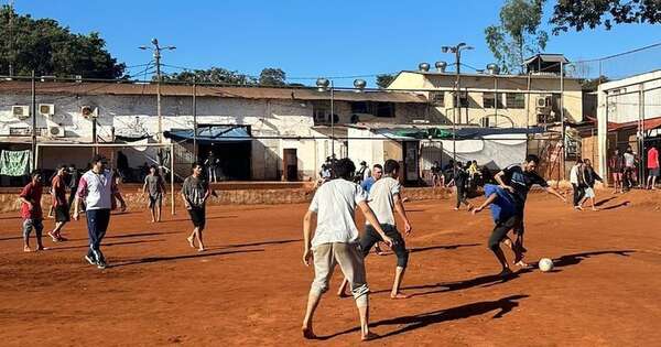 La Nación / Plan Sumar: reos participan de tareas deportivas y recreativas